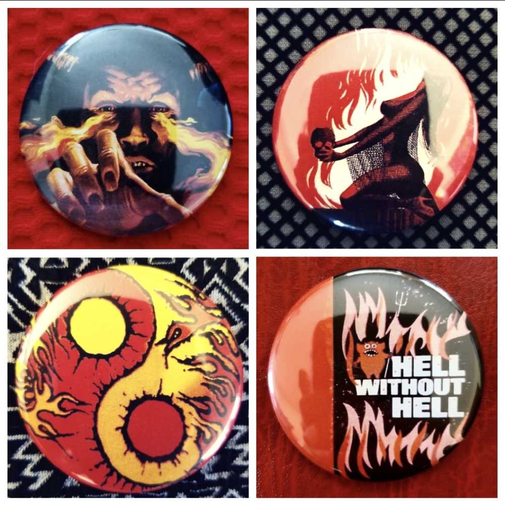 Fire flames set of 4 New Large 2.25" inch (…